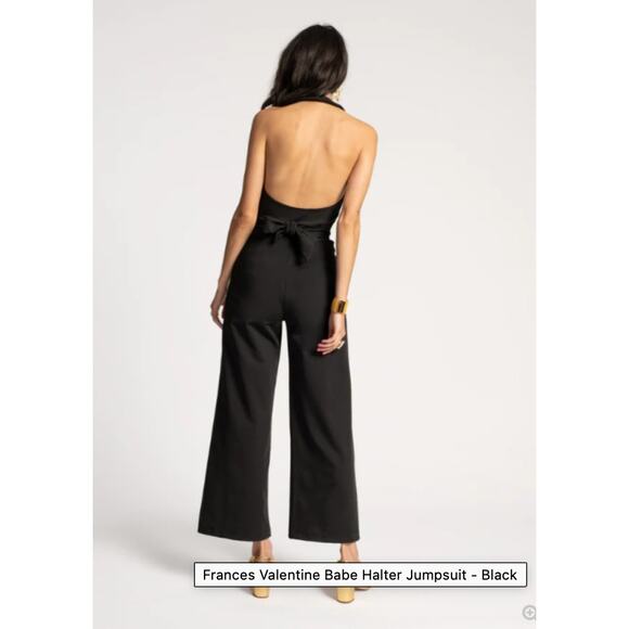 Frances Valentine Babe Halter Jumpsuit Size 8 NWT - Picture 2 of 12
